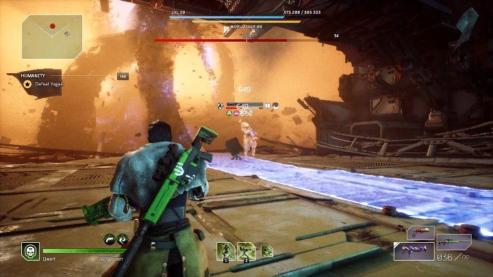 Drugą specjalną zdolnością Yagaka jest Sand Wyrm - Outriders: Yagak, 2 walka - finałowy boss, jak pokonać? - Outriders - poradnik do gry