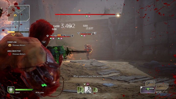 Na ostatnim etapie Ekspedycji Linia frontu (Frontline) czeka Was walka z Molochem (jednym z głównych bossów gry Outriders), który pojawia się na arenie w asyście dwóch Elitarnych kapitanów - Outriders: Linia frontu/Frontline - Ekspedycja, solucja - Outriders - poradnik do gry