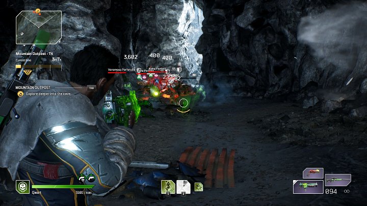 Po walce z żołnierzami będziecie musieli przedrzeć się przez zastępy potworów - szczególną uwagę należy zwrócić na agresywne Alpha Perforo, które w ułamku sekundy mogą doskoczyć do Waszego bohatera - Outriders: Posterunek w górach/Mountain Outpost - Ekspedycja, solucja - Outriders - poradnik do gry