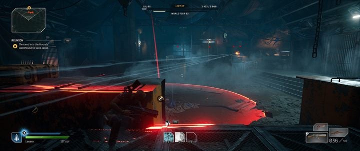 Spadające granaty poznasz po czerwonych polach na ziemi. - Outriders: Porady na start - Outriders - poradnik do gry