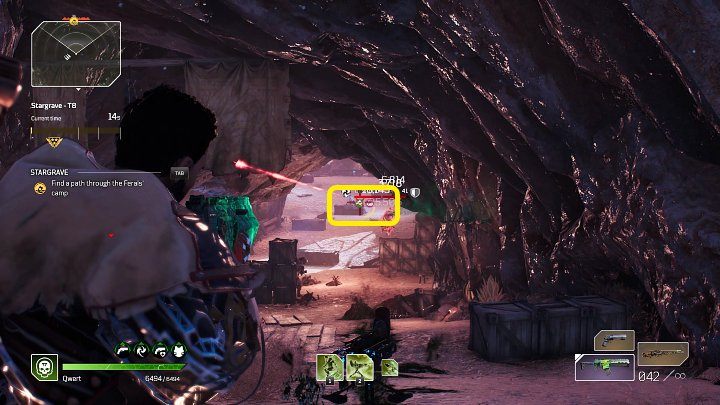 Po rozpoczęciu Ekspedycji Gwiezdny grób (Stargrave) musicie przebić się przez dobrze strzeżoną jaskinię - Outriders: Gwiezdny grób/Stargrave - Ekspedycja, solucja - Outriders - poradnik do gry