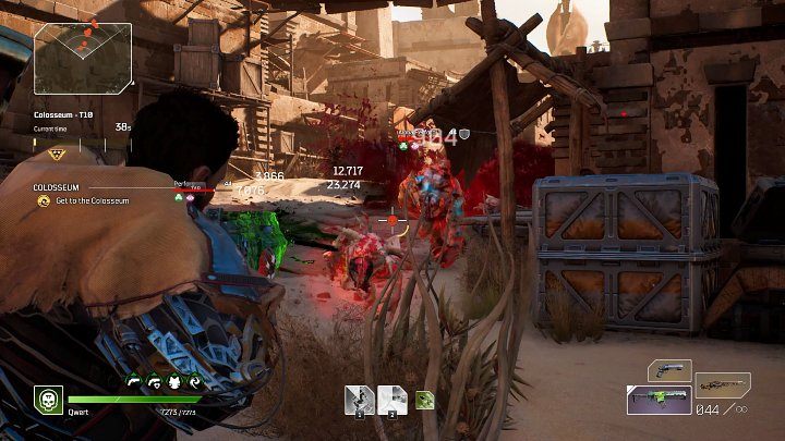 Po rozpoczęciu Ekspedycji musicie przedrzeć się przez wąski korytarz prowadzący do Koloseum (Colosseum) - Outriders: Koloseum/Colosseum - Ekspedycja, solucja - Outriders - poradnik do gry