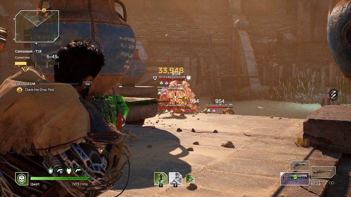 Walka na głównej arenie Koloseum jest długa i wyczerpująca - Outriders: Koloseum/Colosseum - Ekspedycja, solucja - Outriders - poradnik do gry