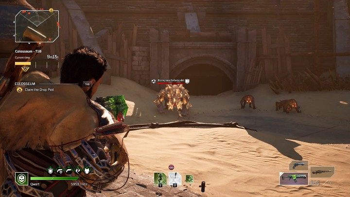 W ostatniej fali przeciwników znowu pojawią się zwykłe stwory z Elitarnymi Boneplate Behemoth i Brood Queen na czele - Outriders: Koloseum/Colosseum - Ekspedycja, solucja - Outriders - poradnik do gry