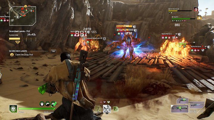 Po osuszeniu zbiornika wodnego lokacja zostanie wprost zalana różnej maści stworami, wśród których znajdzie się liczna grupa Alpha Perforo, Elitarne Behemoty i Brood Mother - Outriders: Spalone ziemie/Scorched Lands - Ekspedycja, solucja - Outriders - poradnik do gry