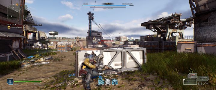 Przeszkadzajcie przeciwnikowi, kiedy tylko próbuje się podleczyć - Outriders: Oddanie/Dedication - solucja, opis przejścia - Outriders - poradnik do gry