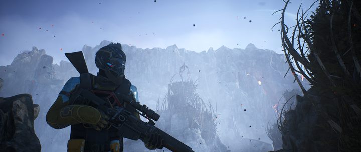 W tej misji pierwszy raz spotkacie latającego przeciwnika - Outriders: Pożoga/Inferno - solucja, opis przejścia - Outriders - poradnik do gry