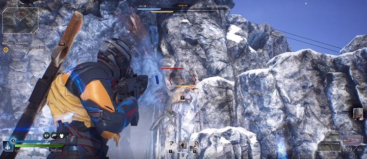 Zimny Pazur ma praktycznie taki sam zestaw umiejętności jak każde ptaszyszko w grze - Outriders: Zimny Pazur/Coldclaw - Polowanie, solucja - Outriders - poradnik do gry