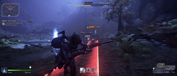 Starajcie się unikać ataków, stojąc za przeszkodą - Outriders: Dwukieł/Splittooth - Polowanie, solucja - Outriders - poradnik do gry