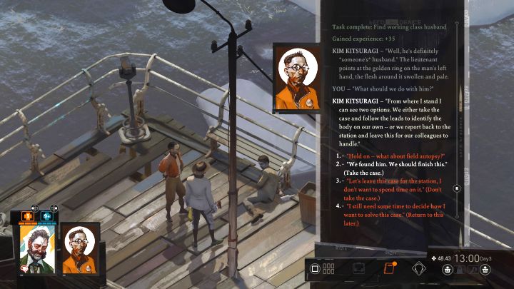 W trakcie oględzin zwłok znajdziecie kartę biblioteczną - Disco Elysium: Ciało na promenadzie - solucja - Disco Elysium - poradnik do gry