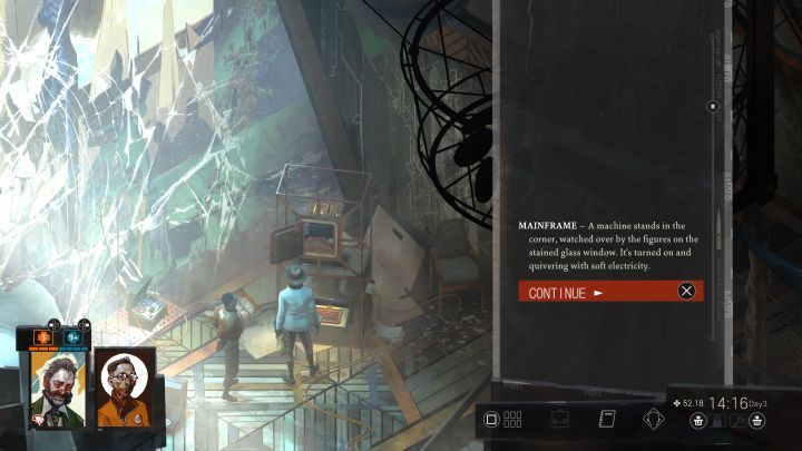 Pełna eksploracja kościoła jest możliwa (znajdziecie m - Disco Elysium: Pomóż raversom otworzyć klub nocny - solucja - Disco Elysium - poradnik do gry