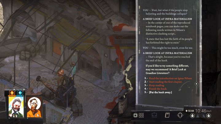 4 - Disco Elysium: Jak przyśpieszyć upływ czasu? - Disco Elysium - poradnik do gry