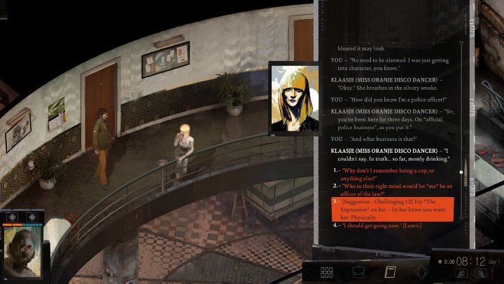 Pomimo tego, że w trakcie rozgrywki będziesz rozmawiać z wieloma postaciami, mężczyznami i kobietami, w grze Disco Elysium nie przewidziano możliwości romansu - Disco Elysium: Czy są romanse? - Disco Elysium - poradnik do gry