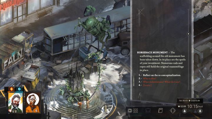 Chwilowo nie możecie nic więcej zrobić - Disco Elysium: Stań się zamożnym człowiekiem - solucja - Disco Elysium - poradnik do gry
