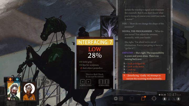 Akcja przeniesie się do wielkiej anteny, która wybudowana została na rondzie we wschodnim Martinaise - Disco Elysium: Weź na siebie la responsabilite - solucja - Disco Elysium - poradnik do gry