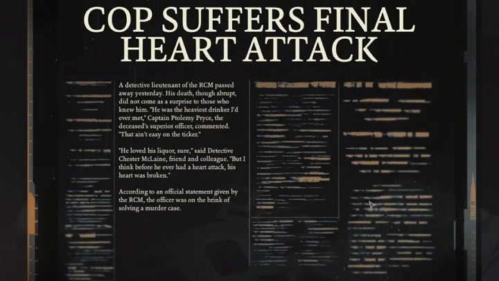 W grze Disco Elysium główny bohater może zginąć na wiele różnych sposobów - nawet w trakcie pierwszych minut rozgrywki - Disco Elysium: Czy główny bohater może umrzeć? - Disco Elysium - poradnik do gry