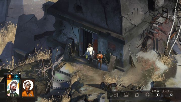 Wieża przeciwlotnicza z tytułu zadania to duży bunkier na wyspie - Disco Elysium: Odpocznij w wieży przeciwlotniczej - solucja - Disco Elysium - poradnik do gry