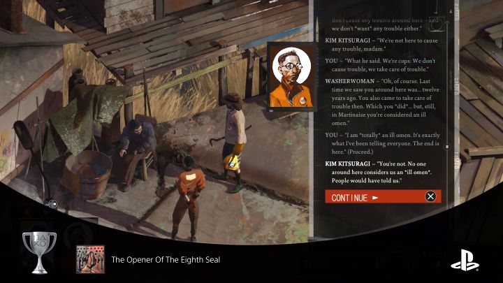 Rodzaj trofeum: srebrne - Disco Elysium: Wszystkie Trofea, Osiągnięcia, poradnik trofeowy - Disco Elysium - poradnik do gry
