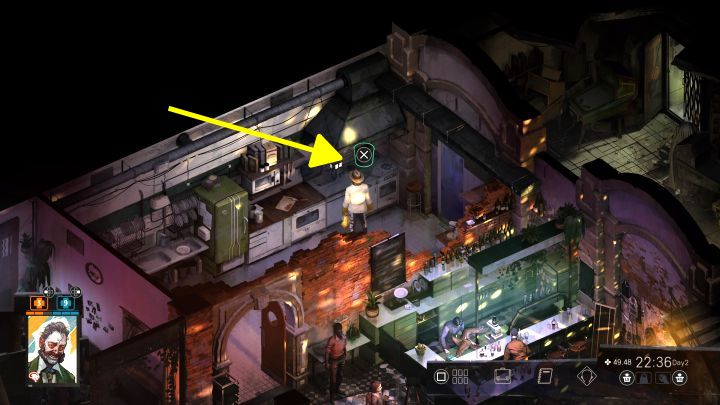 Udajcie się do kuchni na parterze Whirling-In-Rags - Disco Elysium: Zdobyć buty zmarłego - solucja - Disco Elysium - poradnik do gry