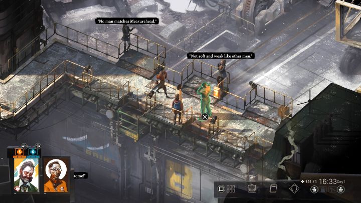 Drugi wariant pozwala na uniknięcie skoku na dachu - wybierzcie go jeśli macie problem z zaliczeniem testu umiejętności - Disco Elysium: Gdzie jest Evrart Claire? - Disco Elysium - poradnik do gry