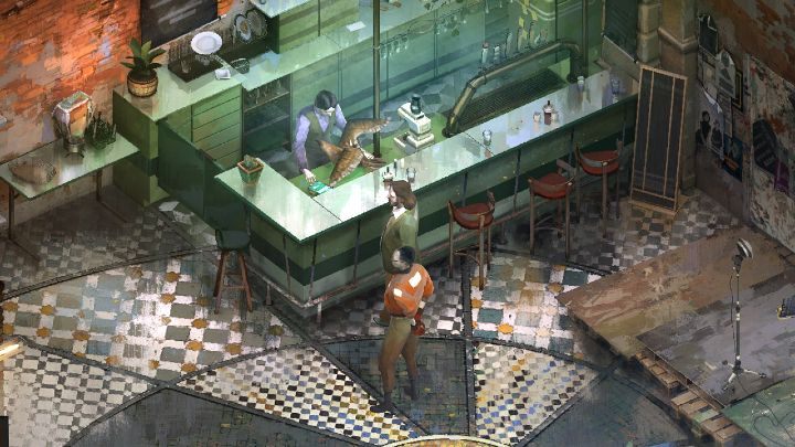 Menedżer kawiarni powie Wam, że na stołówce gromadzą się niesforni ludzie ze Związków - Disco Elysium: Dowiedz się kto jest w sali zarezerwowanej przez Związek - solucja - Disco Elysium - poradnik do gry