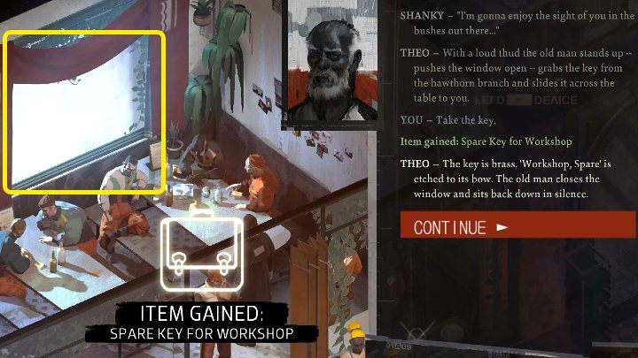 W trakcie drugiego dnia pójdźcie na stołówkę i skonfrontujcie się z Titusem i jego ludźmi (Hardie Boys) - zadania Przesłuchaj samozwańczych mścicieli (Interrogate the vigilantes) i Udowodnij swoją władczość Titusowi (Prove your authority to Titus Hardie) - Disco Elysium: Zbadaj tajne przejścia w Whirling - solucja - Disco Elysium - poradnik do gry