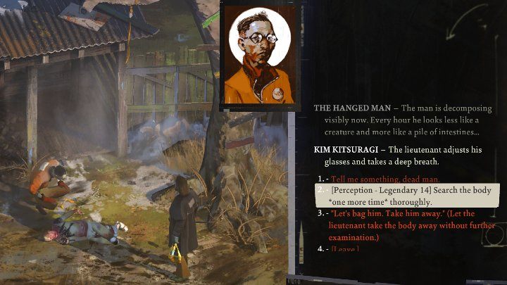 Dzięki sekcji zwłok możecie otrzymać dostęp do dwóch zadań związanych ze śledztwem, a także od razu zaliczyć jedno ukryte zadanie - Disco Elysium: Przeprowadź polową sekcję zwłok - solucja - Disco Elysium - poradnik do gry