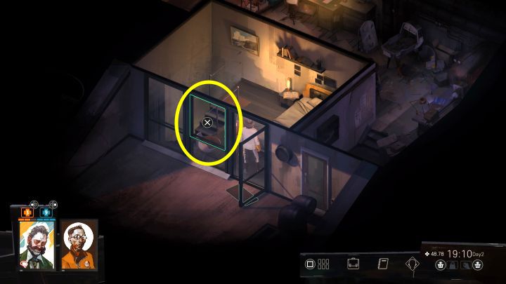 Musicie przesłuchać Klaasje na balkonie Whirling-in-Rags w ramach zadania Wyciągnij całą historię z Titusa - Disco Elysium: Określ miejsce, z którego padł strzał - solucja - Disco Elysium - poradnik do gry