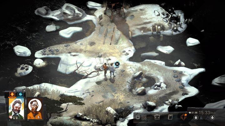 Kraniec - Musicie dotrzeć do północno-zachodniej części mapy, na północ od budynku Feld - Disco Elysium: Określ miejsce, z którego padł strzał - solucja - Disco Elysium - poradnik do gry