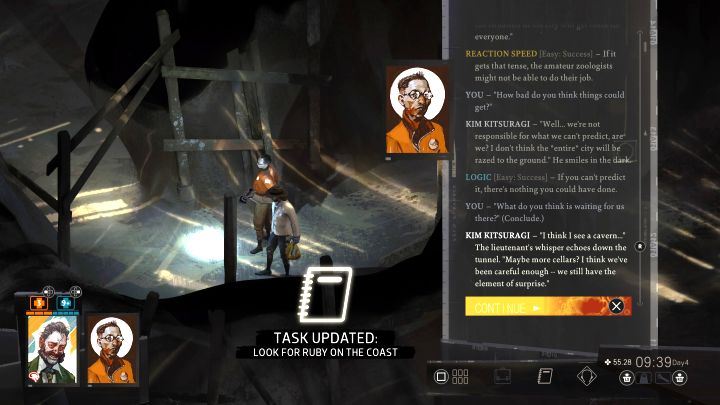 Pełna eksploracja wnętrza budynku opcjonalna - Disco Elysium: Poszukaj Ruby na wybrzeżu - solucja - Disco Elysium - poradnik do gry