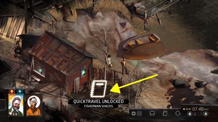 2 - Disco Elysium: Jak korzystać z szybkiej podróży? - Disco Elysium - poradnik do gry