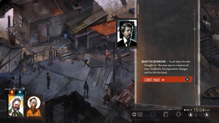 Po powrocie na zachodnie wybrzeże zapiszcie swoje postępy, bo za chwilę załączy się finałowa scena i nie będzie miała żadnych przerw - Disco Elysium: Powrót - solucja - Disco Elysium - poradnik do gry