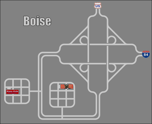 1 - Góry Skaliste - Boise | Mapy | Hard Truck 18 Wheels of Steel - Hard Truck 18 Wheels of Steel - poradnik do gry