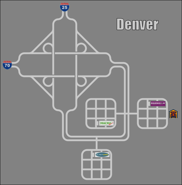 1 - Góry Skaliste - Denver | Mapy | Hard Truck 18 Wheels of Steel - Hard Truck 18 Wheels of Steel - poradnik do gry