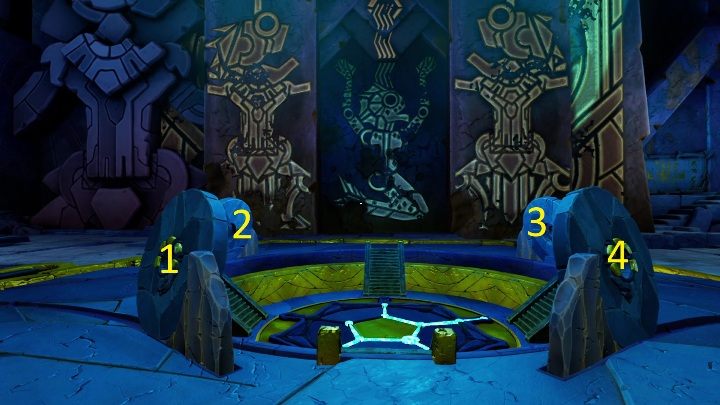 Aby otworzyć drzwi musicie najpierw odpowiednio ułożyć dane konstelacje - Call of the Sea: Portal do innego świata - zagadka, rozdział 6 - Call of the Sea - poradnik do gry