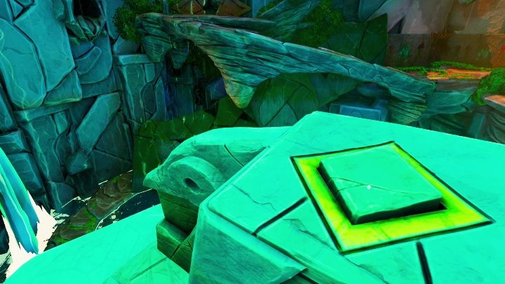 Po odpowiednim zaznaczeniu 4 monolitów udajcie się do punktu koło wodospadów - Call of the Sea: Rozdział 5, Zatopione - solucja, opis przejścia - Call of the Sea - poradnik do gry