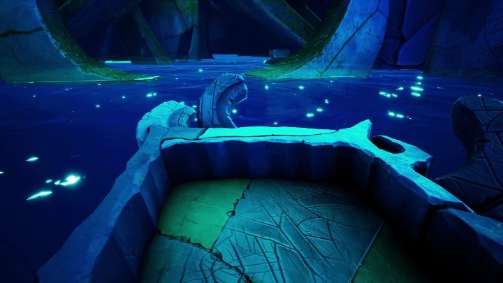 Po rozwiązaniu zagadki pojawi się transport - wejście do łódki zakończy ten rozdział - Call of the Sea: Rozdział 5, Zatopione - solucja, opis przejścia - Call of the Sea - poradnik do gry