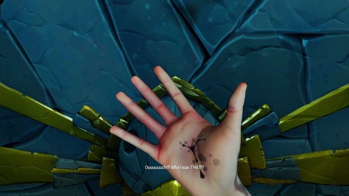 Norah krzyknie z bólu, a na jej dłoni pojawi się coś w rodzaju tatuażu - Call of the Sea: Rozdział 6, Fhalgofn - solucja, opis przejścia - Call of the Sea - poradnik do gry