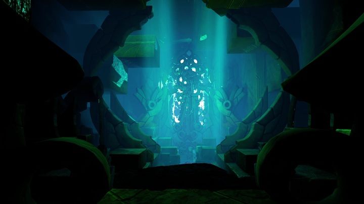 Idąc dalej odkryjecie ogromną salę - Call of the Sea: Rozdział 6, Fhalgofn - solucja, opis przejścia - Call of the Sea - poradnik do gry