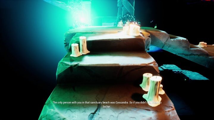 Po poznaniu prawdy pojawicie się na kamiennej ścieżce - Call of the Sea: Rozdział 6, Fhalgofn - solucja, opis przejścia - Call of the Sea - poradnik do gry