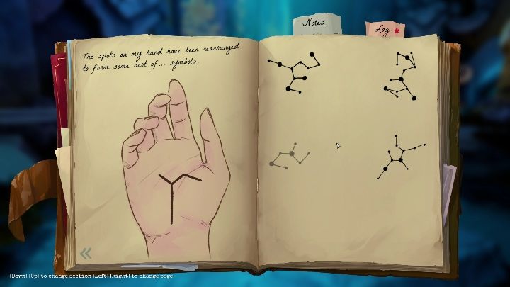 Ten symbol znajdziecie na kamiennej bramie, na lewo od wejścia - Call of the Sea: Rozdział 6, Fhalgofn - notatki - Call of the Sea - poradnik do gry