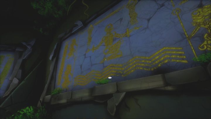 Rozdział: 4 - Niezły występ - Call of the Sea: Rozdział 4, Niezły występ - malowidła ścienne - Call of the Sea - poradnik do gry