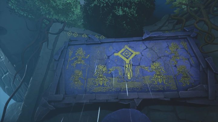 Rozdział: 4 - Niezły występ - Call of the Sea: Rozdział 4, Niezły występ - malowidła ścienne - Call of the Sea - poradnik do gry