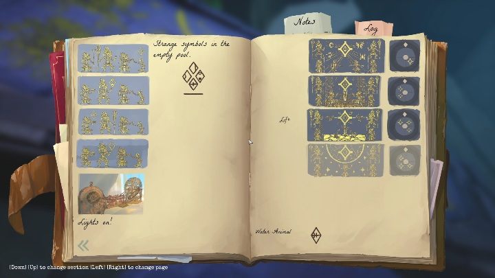 Ten mural jest ostatni, przy prawej ścianie - Call of the Sea: Rozdział 4, Niezły występ - malowidła ścienne - Call of the Sea - poradnik do gry