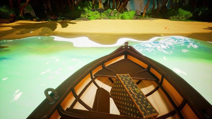 Po dopłynięciu na wyspę postać wyjdzie z łodzi - Call of the Sea: Rozdział 1, 74 mile na wschód od Otaheité - solucja - Call of the Sea - poradnik do gry