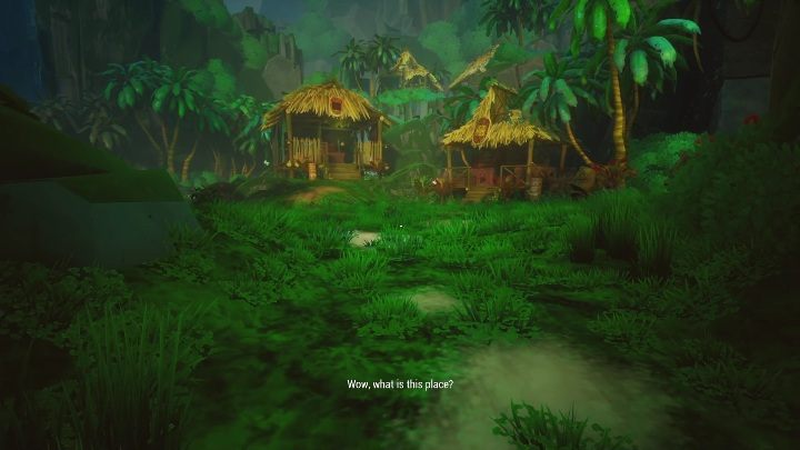 Gdy przejdziecie przez most znajdziecie się w małej wiosce - Call of the Sea: Rozdział 2, Ekspedycja Everharta - solucja, opis przejścia - Call of the Sea - poradnik do gry