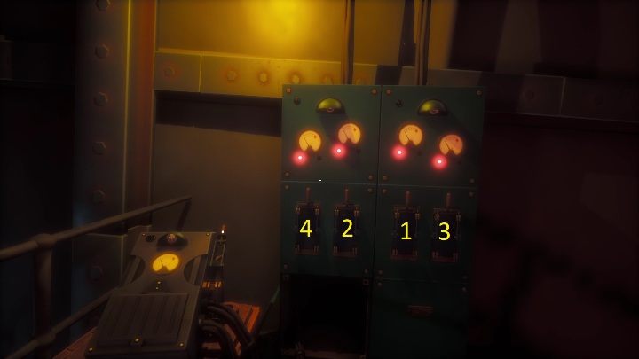 Idąc na lewo od drabiny ujrzycie dźwignie od zasilania - Call of the Sea: Prąd - zagadka, rozdział 3 - Call of the Sea - poradnik do gry