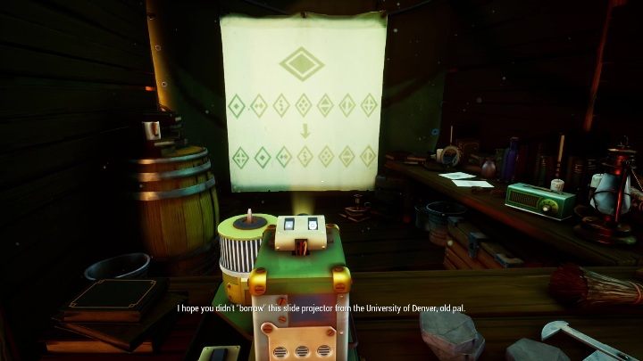 Kolejna wskazówka to projektor - Call of the Sea: Otwarcie przejścia - zagadka, rozdział 3 - Call of the Sea - poradnik do gry