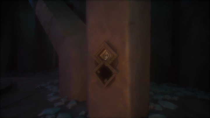 Drugi znak znajduje się na lewo od tajemniczego przejścia - Call of the Sea: Otwarcie przejścia - zagadka, rozdział 3 - Call of the Sea - poradnik do gry