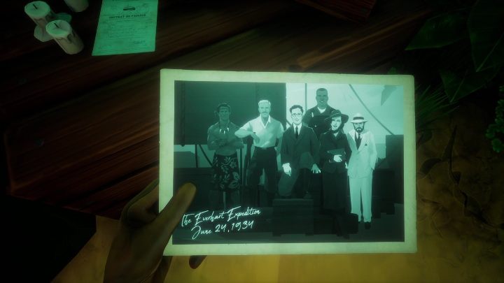 Norah ucieszy się, gdy zobaczy to zdjęcie - Call of the Sea: Rozdział 1, 74 mile na wschód od Otaheité - wpisy do dziennika - Call of the Sea - poradnik do gry